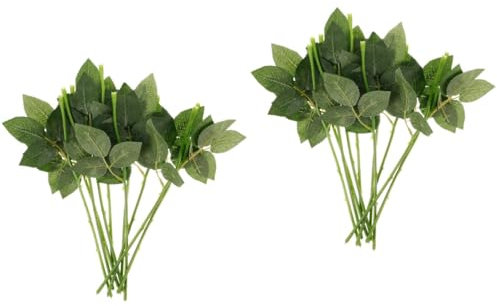 Alipis 20 STK Künstlicher Blumenpfahl Blütenstiele Blumenstiele selber Machen grüne Stiele Blumenarrangement künstliche Handgemachte Blumen Blumenzweig Plastik