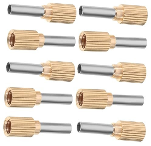Uonlytech 10stücke Edelstahldüsen Mit Dichtungsspitze Für Professionelle Klebearbeiten Robuste Werkzeuge Zum Auftragen Von Klebstoff Fugenspitzen Für Heimgebrauch Dichtungswerkzeug Mit Siche
