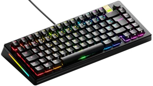 GLORIOUS GMMK 3 Pro HE Clavier Gaming 75% AZERTY Français | Switches Modulaires Magnétiques Hot Swap, Taux Polling 8K, Corps Aluminium, Déclenchement Rapide, Activation Ajustable