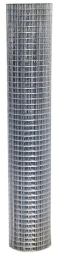FENCETEXX Welded Wire Mesh 1x1 Square Galvanised Fence 15/30m Rabbit Hutch Chicken Run Coop Pet (1200mm x 30 Metre)