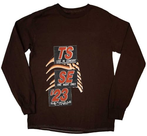 Longsleeve Travis Scott 2023 Stockholm Ufficiale Uomo Maglietta Unisex (Small)
