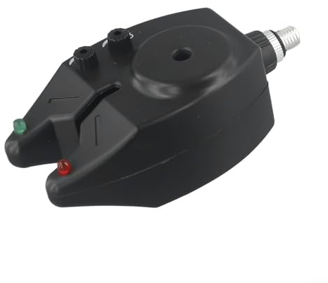 Indicador electrónico de mordida de pesca de carpa con alertas de sonido, diseño ABS impermeable para un uso nocturno confiable