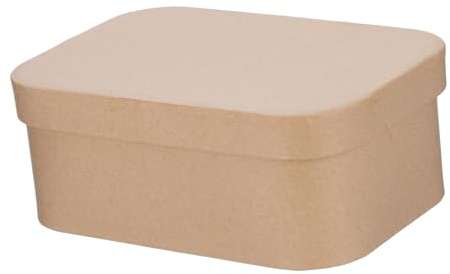 Cabilock Caja Redonda de Papel Kraft con Tapa para Almacenamiento y Proyectos de Arte, Diseño Versátil y Espacio Amplio para Embalaje de Té
