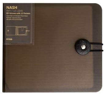 12 Layer CDS Bag DVD Disc Case 12 Slots Storage Box Sleeve Cover Buckle for Car Travel Home Office CDS Sleeve PP Bag Album Box Case