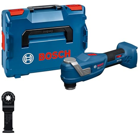 Bosch PRO Outil multi-usages GOP18V-30 | Accès facile à un outil oscillant multifonction confortable avec contrôle efficace des vibrations GOP18V-30 solo L-Boxx