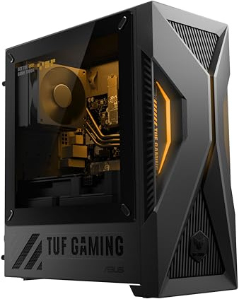 ASUS TUF T500 (2025) Gaming Desktop PC, Intel Core i5-13420H Processor, NVIDIA GeForce RTX 5060Ti, 1TB M.2 NVMe PCIe 4 SSD, 16GB DDR5 RAM, Windows 11 Home, T500MV-MS564Ti