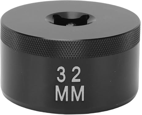 Aumotop 32 Mm Cykelgaffel Topcap Socket Tool för Fox 36 38 40-serien, Hållbar Metallkonstruktion för Enkelt Underhåll, 3/8 Tums Spärrdrift, 1 Enhet