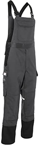 KÜBLER PROTECTIQ Welding Latzhose PSA 3 – Latzhose mit Knieschutztaschen, ergonomischem Schnitt und Schutzfunktion