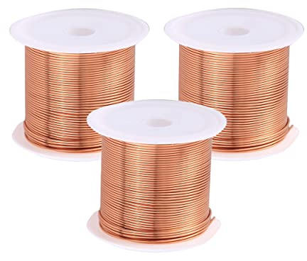 3 bobinas de bobina de alambre magnético esmaltado alambre de cobre esmaltado imán alambre de bobinado de alambre natural clasificación de temperatura ampliamente utilizado para transformadores
