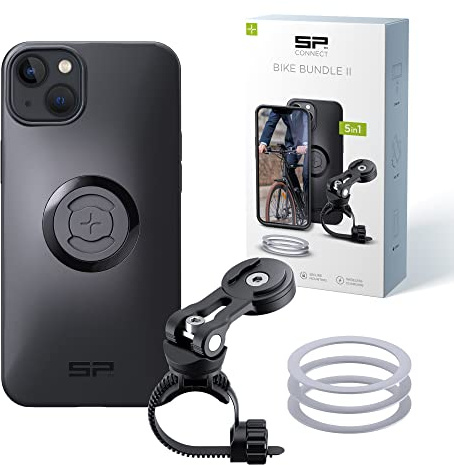 SP CONNECT Fahrrad-Handyhalterung | SPC+ | Handyhalter für Fahrradlenker | Fahrradhandyhalterungen für alle Smartphone Handys wie iPhone Samsung | Mountainbike Rennrad Handy Halterung