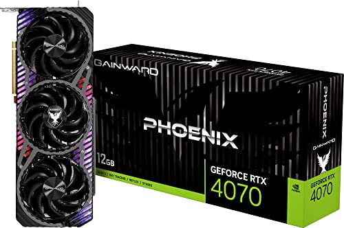 Gainward GeForce RTX 4070 Phoenix GS Grafikkarte - 12GB GDDR6X, 1x HD
