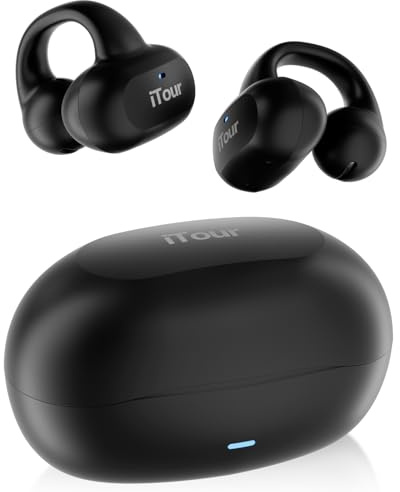 iTour Z50S Pro Max Translation Earbuds, Real Time Two-Way Translator Earbuds 127 Languages, Voice & Video Call Translator Headphones, Online & Offilne Language Translation Device for Travel & Business