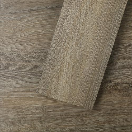 Mulgatre träutseende, vinylgolvbeläggning i linne ek – 5,02 m² självhäftande, halkfri och vattentät golvmatta, 36 plankor (15,24 x 91,44 cm) för våtrum och interiörer