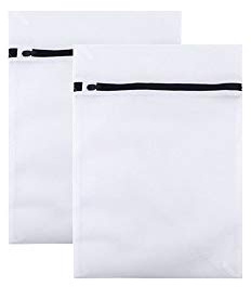 Wäschenetz für Waschmaschine, TAOPE 2 Stück Wäschenetz Wäschetasche Set, 40 * 50cm Wäschebeutel Laundry Bag mit Reißverschluss für Empfindliches, Schuhe, BH, Unterwäsche, Bettwäsche, Hemden, Wash Bag