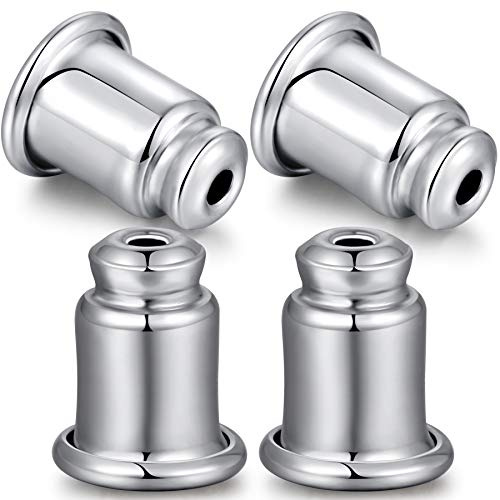 Fermoirs De Boucles d'Oreilles Or Papillon Sans Nickel,Fermoirs De Boucles D'Oreilles Or Argent Sterling Pour Femmes Fermoir Boucle D'Oreille Dos Réglable Ascenseurs