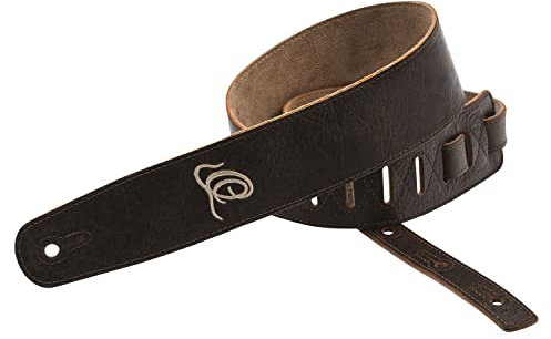 Ortega Guitars Gitarrengurt Länge Verstellbar - Akustik Gitarre / Bass, E-Gitarre, E-Bass - Suede Series - Wildleder, Patina Bronze (OSSU-70) | Länge verstellbar, für Akustik Gitarre / Bass, E-Gitarre, E-Bass,OSSU-70