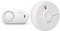 FireAngel FA3820 10 Year Sealed Battery Alarm Carbon Monoxide, Clear & SB1-TP-R Smoke Alarm, 2 Pack, White