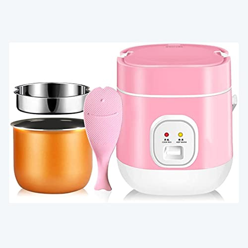 Mini cuociriso - pentola a vapore (1,2 l/200 W) cuociriso multifunzionale, funzionamento con un solo pulsante, for 1-2 persone, alimentazione 220-240 V USA/UE(B)