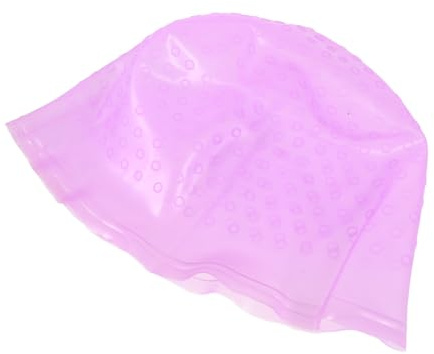Beatifufu 1set Cappelli Silicone Per Colorazione Cappello Professionale Per e Colpi Di Luce Strumento Riutilizzabile Per Parrucchieri e Uso Domestico Morbido e Confortevole Facile Da Usare