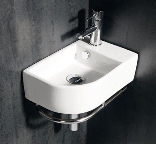 PATERNA Corner Ceramic Cloakroom Washbasin (SP0024)