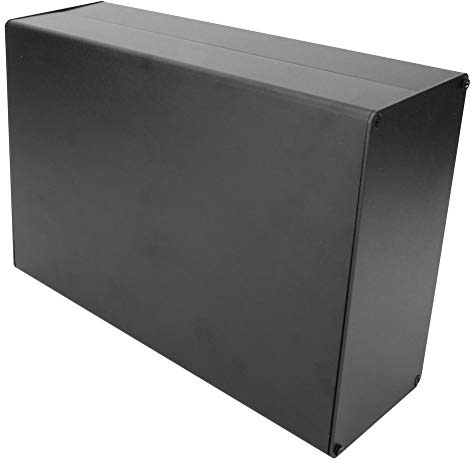 Tipo de División Caja de Recinto de Caja de Enfriamiento de Aluminio para la Placa de Circuito GPRS 80x160x220 Mm