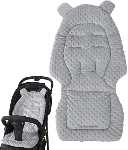 Cuscino Per Passeggino Neonato, Riduttore Passegginos Leggero, Antisudore Traspirante Copriseduta Passeggino In Cotone, Comodo Copri Seggiolino Autoper Passeggi