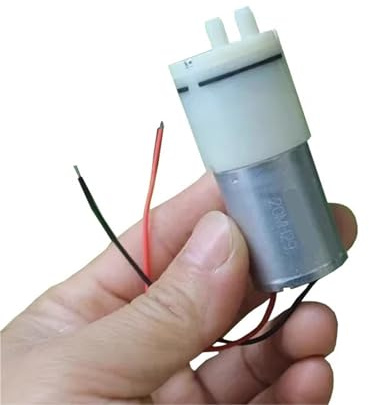 1 mini pompe à oxygène à air 5 V/6 V, moteur 370, micro pompe à vide à pression négative, gonfleur à monter soi-même, moniteur, tire-lait