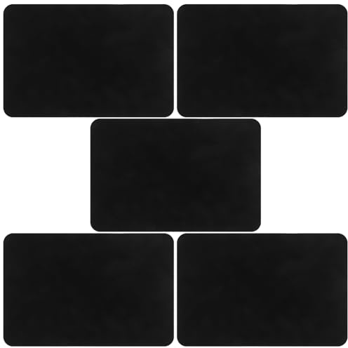 DIYEAH 5pcs Vinyl Record Cleaning Cloth Set Lightweight Fiber Material for Dust Removal Record Accessories Maintenance Routine