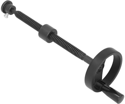 Oumefar Étau à Vis D'établi T18, Pince de Presse Manuelle Robuste de Type T pour Machines à Bois avec Volant de 100 Mm pour Atelier de Menuiserie (220 mm)