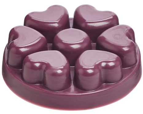 PartyLite Scent Plus® Melts, Herzförmig, Mulberry Duft, flammenlose Duftwachse in Herzform mit bis zu 60 Stunden Duftdauer, Wohn- und Küchendekoration, Männer und Frauen
