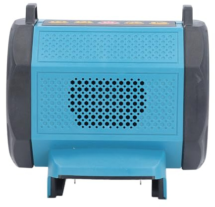 MasYosh -Högtalare, Bärbar Trådlös Högtalare med äkta Trådlös Stereoparning, BT 5.3-teknik, USB-port, för BL1430 BL1440 BL1450 BL1460 BL1815 BL1830