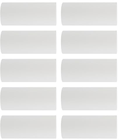 WEKADRIN Carta Termica per Macchina Fotografica Istantanea 10 Pezzi 57Φ25Mm Ricarica Compatta per Stampante Fotografica Portatile Uso Pratico e Trasportabile