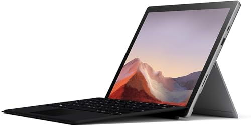 Microsoft Surface Pro 7+ 12.3” Touchscreen 2-in-1 Laptop/Tablet, Intel Core i7-1165G7 (11th Gen, up to 4.7 GHz), 16GB RAM, 256GB SSD, Windows 11 Pro, Platinum, QWERTY English Keyboard (Renewed)