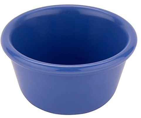 G.E.T. Enterprises RM-400-PB 4 oz. Ramekin, Break Resistant, Melamine, Peacock Blue (Pack of 12)