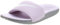 NIKE Kawa Slide (GS/PS), Sandali a Ciabatta Bambini e Ragazzi, Grigio Particella Bianco Lilla Ghiacciato, 11 Wide Little Kid