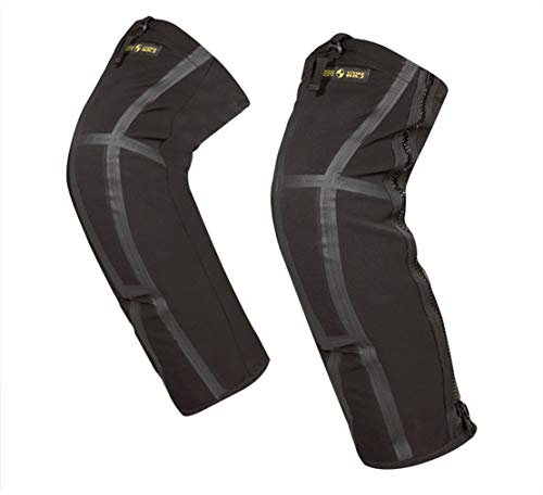 AKT Rodilleras de Moto Pro Invierno A Prueba de Viento Mantener Caliente Equipo de Ciclismo Protector de Equipo de Motocross para Motocicleta Esquí, 1 Par