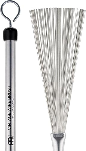 Meinl Stick & Brush Vintage Wire Brush - Schlagzeugbesen - Drumsticks - Jazz Besen (SB309)