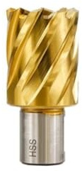 WZFC Fresa Anulare Con Codolo Weldon Per Rivestimento In Stagno Cavo HSS Per Trapano Magnetico Per Il Taglio Di Metalli,25x35 Mm