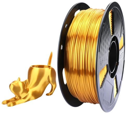 CC3D 57D Seide TPU Filament Gold 1,75 mm 1KG 3D-Drucker Filament 3D-Druck-Materialien Shore-Härte 57D