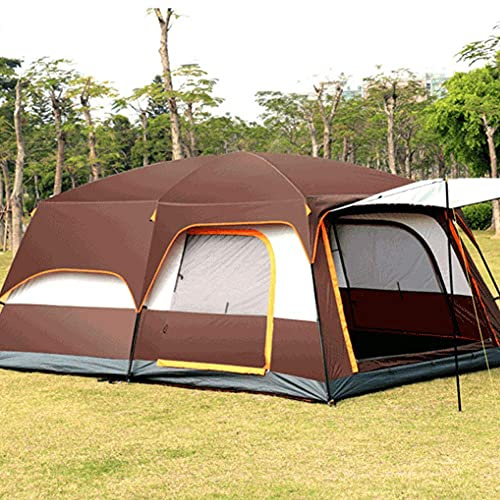 Gardeneea Familien-Tunnelzelt Großes Kuppelzelt Geeignet für Familien-, Festival-, Bergsteiger-, Camping- und Wanderzelt