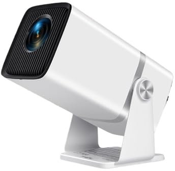 KKENZA Mini projecteur HD TD80W PK HY320W HY320 HY300 Smart Home Cinéma 4K Full HD 1080P Vidéoprojecteur WiFi Cinéma(EU Plug)