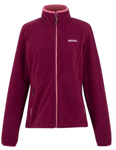 Regatta Womens Floreo IV Full Zip Fleece Anti-Pill Winter Jacket Warm Top Layer
