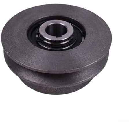 Polea de embrague, polea única V correa de transmisión de embrague de repuesto para Honda GX-270 GX-390 Motor de tractor 5 pulgadas de diámetro de 1 pulgada de diámetro
