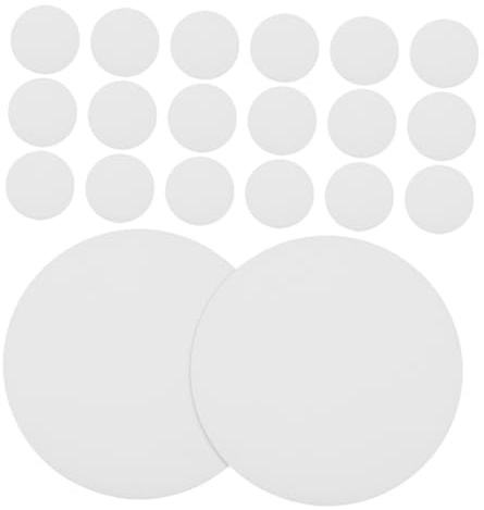 STOBAZA Difusor Redondo para Lámpara LED Downlight de PC Blanco, 20 Piezas, Fácil Instalación y Alta Durabilidad, Accesorio Adecuado para Iluminación Interior