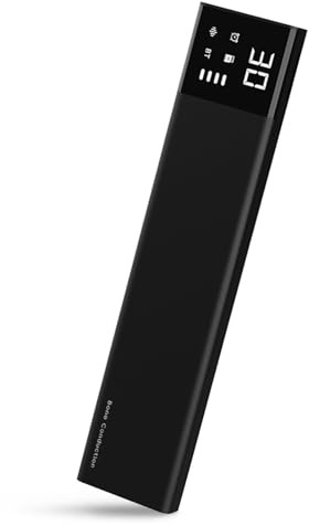 Knochenleitungs-Bluetooth-Kissen-Lautsprecher zum Schlafen, tragbarer Unterkissen-Lautsprecher, unterstützt TF-Karte, weißes Rauschen, Timer, kabellose Einschlafhilfe mit Stereo-Bass, privater
