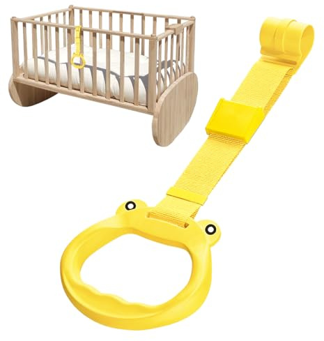 Wimnqie Anelli Alzati per Parco Giochi Baby - Anelli Di Sollevamento Per Lettino E Box | Adorabile Accessorio Per Esercizi Quotidiani Di Bilanciamento,Per Uso Interno Casa Pratica Equilibrio Per