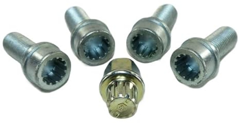 Bulloni per Ruote per VW per Golf 4 per MK4 per Passat B5 1998-2005 Bulloni antifurto per Ruote Viti Dadi 1K0698137A