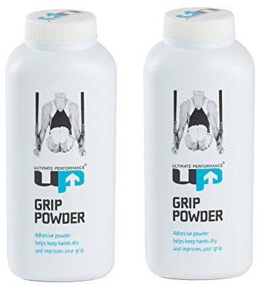 Twin Pack of Ultimate Performance UP Grip Powder 50g Shaker Bottle Increases Control