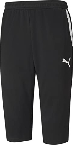 PUMA Homme Liga Training 3/4 Pantalons, Puma Black-puma White, L EU
