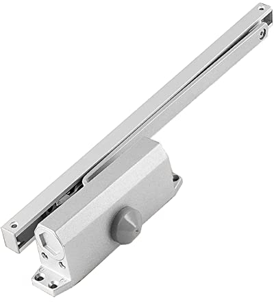 Hydraulischer Türschließer Belastung 65kg Hohe Belastung Geschwindigkeit Einstellbar 90° Positionierung sanftes Schließen Geräuscharm Hölzerne Türen Metalltür Gerahmte Glastür Aluminium-Legierung